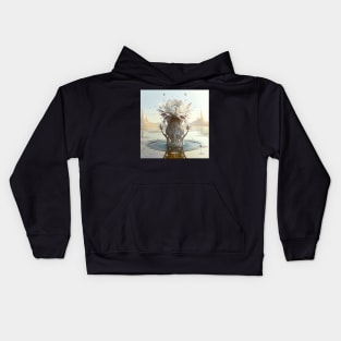 Flower and Crystal Lake Kids Hoodie